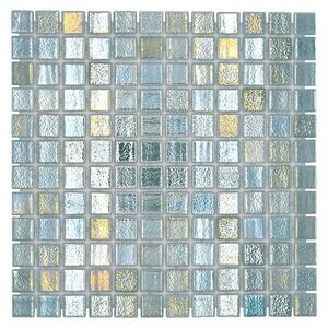 Mozaik pločica Quadrat Eco Shell Crystal VP55253PUR (31,6 x 31,6 cm, Antracit, Sjaj)