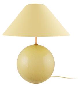 Stolne Lampa Globen Lighting, IRIS, Žuta, Dnevna soba, Tkanina / tekstil, Vintage