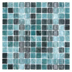 Mozaik pločica Quadrat Eco Bali VP56258PUR (31,6 x 31,6 cm, Antracit, Sjaj)