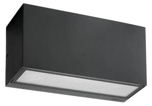 Asker Down LED Vanjski Zidna lampa L22,5 Crna - Norlys
