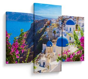 Slika - Santorini, Grčka (90x60 cm)