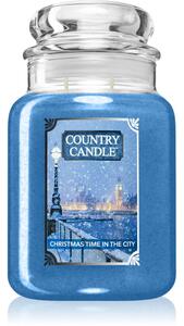 Country Candle Christmas Time In The City mirisna svijeća 680 g