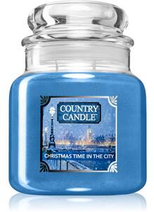 Country Candle Christmas Time In The City mirisna svijeća 453 g