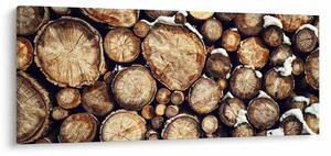 Slika - Drvo u snijegu (120x50 cm)