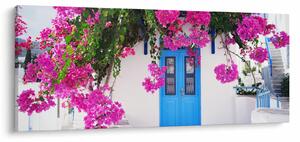 Slika - Tradicionalna grčka kuća (120x50 cm)