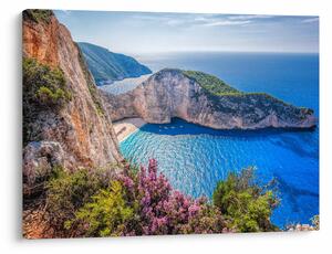 Slika - Plaža Navagio, Grčka (70x50 cm)