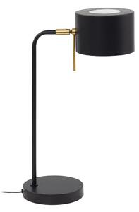 Stolne Lampa Lindby, Kaida, Crno, Dnevna soba, Metal, Moderan