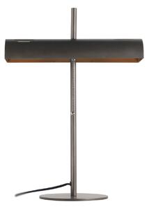 Stolne Lampa Lucande, Nysira, Crno, Dnevna soba, Metal, Moderan