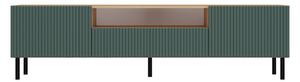 Shannan MIX RTV KAMA160 TV stalak (ravni uzorak), 43x160x40 cm, hrast-zeleni