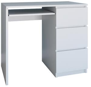 Drohmo Lima P računalni stol, 98x76x51 cm, mat bijela