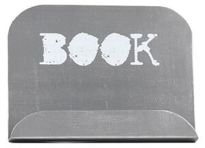 Sivi metalni stalak za knjige LABEL51