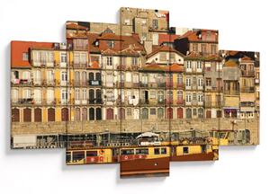 Slika - Obalna četvrt, Portugal (150x105 cm)
