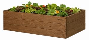 ATMOWOOD Thermowood povišena vrtna gredica 120 × 60 × 35 cm