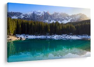 Slika - Jezero Karersee (90x60 cm)