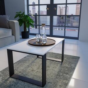 Drohmo MIX Salon Modern Mini moderan stolić za kavu, 50x90x58 cm, bijelo-crni