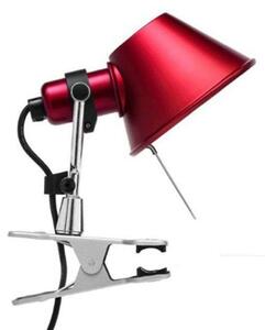 Zidne Svjetiljka Artemide, Crvena, Aluminij, Dizajn