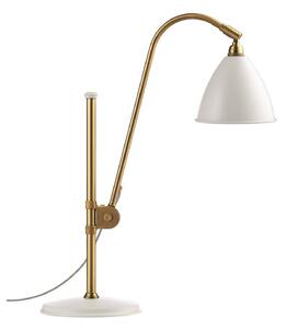 Bestlite BL1 Stolna lampa Ø16 Mesing/Mat Bijela - GUBI