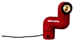Stolne Lampa Santa & Cole, prigušiv, Crvena, Dnevna soba, Plastika