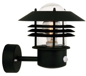 Vejers Zidna lampa w/Senzor Crna - Nordlux