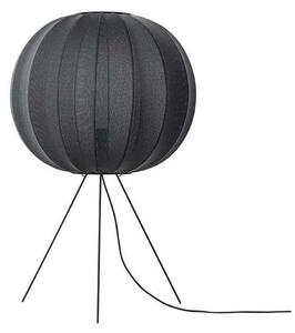 Knit-Wit 60 Round Podna lampa Medium Crna - Made By Hand