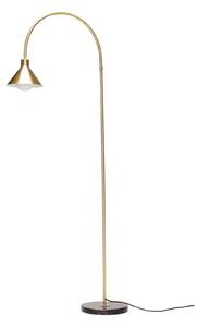 Podne Lampa Hübsch, Zlato / mjed, Dnevna soba, Metal