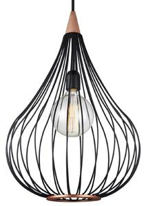 Viseće Svjetiljka Halo Design, Crno, Dnevna soba, Metal