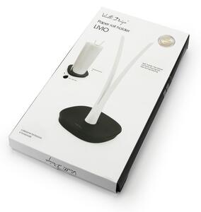 Crno-bijeli stalak za kuhinjske ručnike Vialli Design Livio