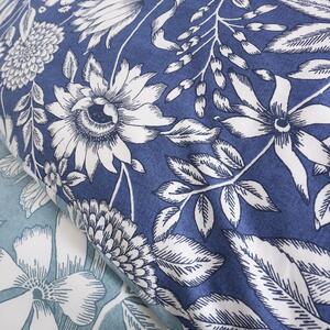 Zeleno-plava posteljina 200x135 cm Tapestry Floral - Catherine Lansfield