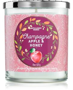 Bath & Body Works Champagne Apple & Honey mirisna svijeća 227 g