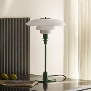 Louis Poulsen PH 3/2 stolna lampa, tamnozelena, Ø 28 cm, Zelena, Dnevni boravak/blagovaonica, Staklo