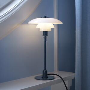 Louis Poulsen PH 2/1 stolna lampa, tamnoplava, Ø 20 cm, Plava, Dnevni boravak/blagovaonica, Staklo