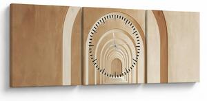 Slika - Bež prolaz (sa satom) (90x30 cm)