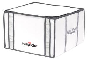 Bijela kutija za odlaganje s vakuum pakiranjem Compactor Black Edition, zapremine 125 l