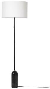 Podne Lampa GUBI, prigušiv, Bijela, Dnevna soba, Mramor