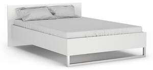 Bijeli bračni krevet Tvilum Style, 140 x 200 cm