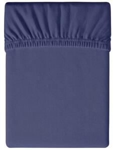 Jersey plahta mornarsko plava 90 x 200 cm