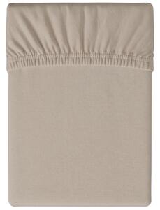 Jersey plahta cappuccino 90 x 200 cm