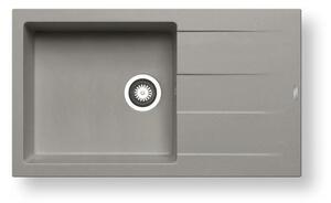 Pyramis 70107211 - Kuhinjski sudoper ATHLOS 86x50 cm granit/siva