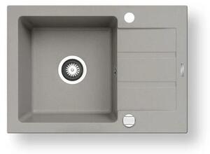 Pyramis 70166001 - Kuhinjska sudopera NEXT 62x44 cm granit/siva