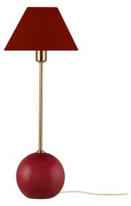 Stolne Lampa Globen Lighting, Crvena, Dnevna soba, Tkanina / tekstil