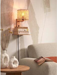 Zidna lampa u prirodnoj boji ø 18 cm Java – Good&Mojo