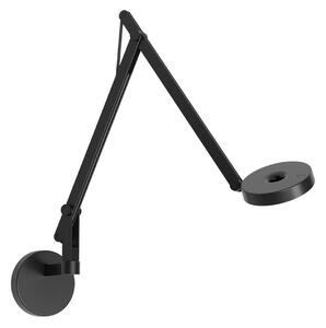 Zidna svjetiljka String W2, DTW, mat/crna - Rotaliana