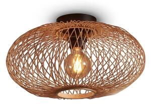 Stropna svjetiljka u brončanoj boji s bambusovim sjenilom ø 40 cm Cango – Good&Mojo