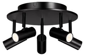 Cato 5-spot Stropna Lampa Mat Crna/Mat Crna - Belid