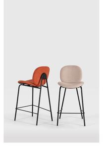 Ciglaste barske stolice u setu 2 kom (visine sjedala 65 cm) Cori – Marckeric