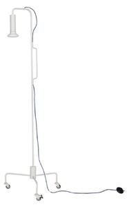 Podne Lampa Hübsch, Sivo, Dnevna soba, Metal, Dizajn