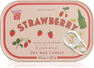 Paddywax Bistro Tin Strawberry mirisna svijeća u limenci 127 g