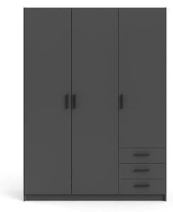 Tamno sivi ormar Tvilum Sprint, 147 x 200 cm