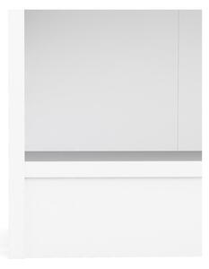 Bijela polica za knjige Tvilum Basic, 79 x 107 cm