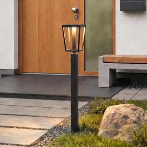 Lucande Lynx LED svjetlo za stazu, 95,5 cm, crno, IP65, Crno, Metal